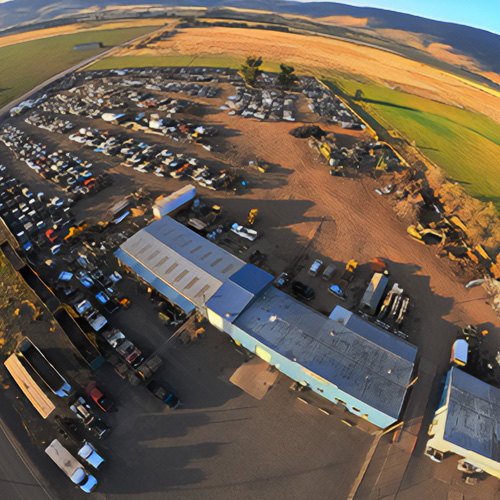 Overhead shot of our La Grande facility