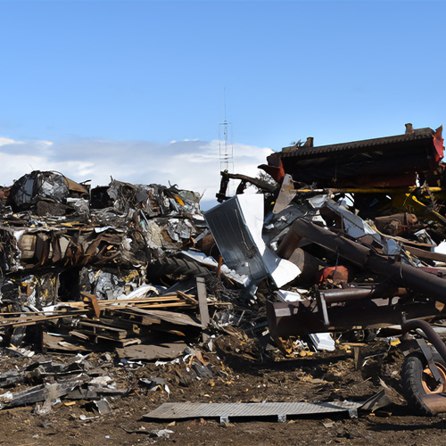 Pictures of our metal pile in Baker City